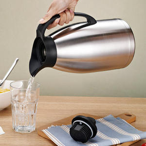 Bouilloire à café en acier inoxydable à Double paroi de haute qualité, Carafe à café, flacon sous vide, bouteille d'eau, <span class=keywords><strong>théière</strong></span> isolée - Product Image 4