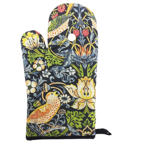 Guantes de horno estampados de algodón de chef de alta calidad, manoplas resistentes al calor más vendidas para parrilla y utensilios para hornear, suministro directo de fábrica - Product Image 6