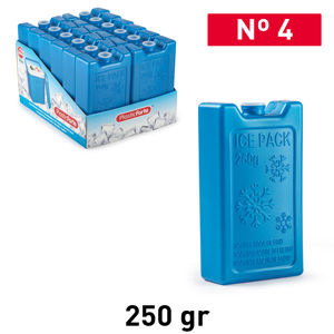 PlasticForte Ice Pack 250g Impacco Freddo Riutilizzabile per Conservazione Alimenti - Product Image 1