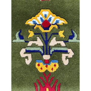 พรมเปอร์เซียแฮริซบิซาร์ดถักมือ ขนสัตว์ สีพื้น ทอแบบแฮนด์ทัฟท์ กันลื่น ขนาดสั่งทำได้ สำหรับใช้ในบ้าน - Product Image 2