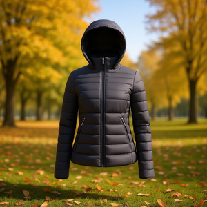 Cappotto Leggero in Piumino da Donna HDJ SAC606 S-2XL, Giacca Invernale Casual con Cappuccio, Multicolore - Product Image 3