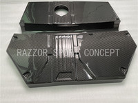 Couvercle de moteur en fibre de carbone sèche pour BMW F97 X3M F98 X4M 2019-2026 Pre-LCI et LCI