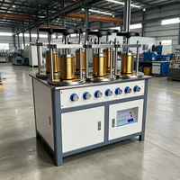 Aparato Automático para Prueba de Permeabilidad al Agua del Hormigón - Probador Autosellante de 6 Estaciones, Presión de 2MPa, Cumple con EN12390-8 e ISO 7031