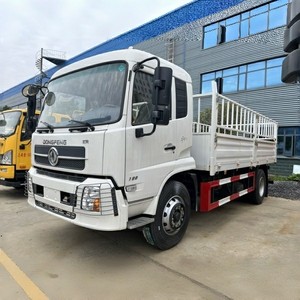 ขายตรงจากโรงงาน รถบรรทุกตู้ทึบ 4x2 รั้วสูง Dongfeng 10 ตัน 12 ตัน รถบรรทุกขนส่งสินค้า - Product Image 1