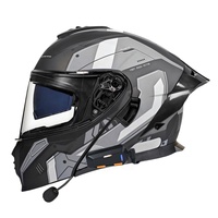 Casques modulaires unisexes haut de gamme à visière relevable pour cyclisme et moto en ABS pour adultes avec écouteurs intégrés – Direct Usine