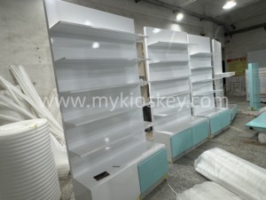 2025 Magasin de glaces et de bonbons design d'intérieur présentoir de magasin de bonbons personnalisé avec comptoir de bar de crème glacée à vendre - Product Image 5