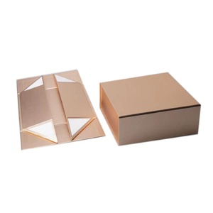 Wholesale Fashion Luxury Cardboard Paper <b>Gift</b> Rigid Shape <b>Magnetic</b> Packaging <b>Box</b> with Foldable <b>Gift</b> Packaging - Product Image 1
