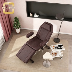 Cama Facial <span class=keywords><strong>de</strong></span> Cuero <span class=keywords><strong>de</strong></span> Alta Gama con Función Bloqueable y Ajuste <span class=keywords><strong>de</strong></span> Brazos, Ideal para Salones <span class=keywords><strong>de</strong></span> Belleza y Centros <span class=keywords><strong>de</strong></span> Tratamientos Estéticos - Product Image 4