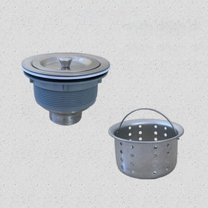 Panier égouttoir en plastique de 3,5 pouces pour évier de cuisine à double bac - Product Image 4