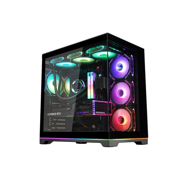 Factory Wholesale ATX Gaming PC Case 400mm GPU 157mm CPU Cooler 360mm Water Cooling Support for Desktop Computer Chassis