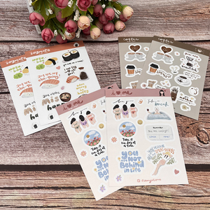 Pegatinas Personalizadas, Impresión de Adhesivos Personalizados, Vinilo con Logotipo, Pegatinas con Brillo, Pegatinas Troqueladas, Hojas de Pegatinas - Product Image 5
