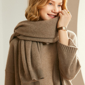 Bufanda <span class=keywords><strong>chal</strong></span> de punto cálido de lana 100% de calidad, cárdigan de doble propósito, suéter para mujer <span class=keywords><strong>con</strong></span> mangas - Product Image 4