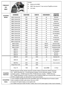 Yatour-reproductor <span class=keywords><strong>MP3</strong></span> USB para coche BMW, dispositivo de enchufar y listo, M06 Pro WAV APE FLAC AAC - Product Image 5