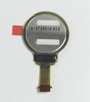 Layar Bundar OLED 0.75 Inci 128*128 Layar Bundar LCD Bulat Putih SSD1327