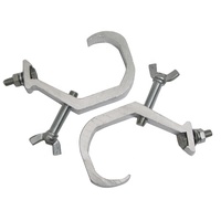 Precio de fábrica Abrazadera de aluminio Truss Etapa Gancho Abrazadera de aluminio para luz de escenario