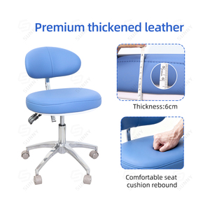 Silla de Asistente Dental portátil para clínicas, taburete dental médico para médicos y clínicos dentales - Product Image 5