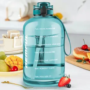 3 ליטר BPA בקבוק מים דרכי שתייה כפולות חדר כושר ספורט חיצוני עיצוב אופנתי רב תכליתי אביזר נסיעות פלסטיק