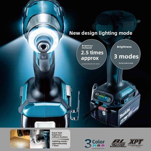 Atornillador de Impacto Recargable Original Makita DTD173, Atornillador de Litio sin Escobillas de 18 V, 1 Año de Garantía - Product Image 2