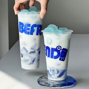 Factory Custom Printing 18oz 22oz Disposable pp <b>Plastic</b> <b>Cup</b> Coffee Milk Tea Cold <b>Drink</b> <b>Plastic</b> <b>Cup</b> for Personalization - Product Image 3