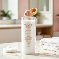 Emballage cosmétique personnalisé de 100 ml, 150 ml, 250 ml, flacon vide en plastique PET transparent pour lotion, sérum, tonique, conteneur PET avec bouchon en forme de boule