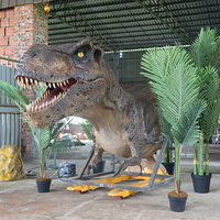Tête de dinosaure réaliste à suspendre, modèles animatroniques de dinosaures simulés, modèle T-Rex pour la décoration