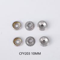Boutons-pression en laiton durables pour sacs en cuir, boutons-pression de haute qualité en quatre parties pour ceintures et accessoires