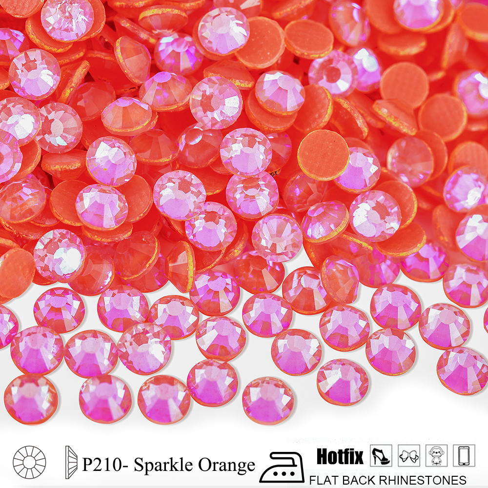 210 Orange scintillant