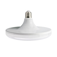 Ampoule LED UFO intérieure de haute qualité, puissance 85-265V, 20W, 30W, 40W, 50W, 60W, 80W, 100W, bleu, blanc, orange, E27