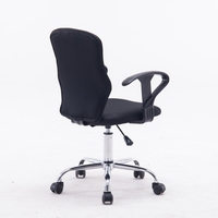 Chaise de bureau en maille et tissu, réglable en hauteur, ergonomique, pour le télétravail, vente en gros