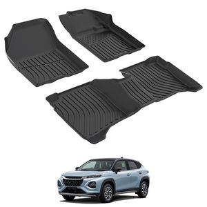 Tapis de voiture naturel Tapis de sol d'hiver acclamé par la critique 5D pour Suzuki Fronx 24-26 - Product Image 1