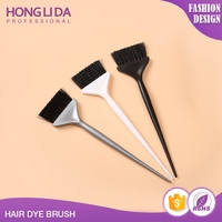 Mini kit d'outils de coiffure multi-usages professionnel pinceau teinté coloré et peigne de coiffure PP pour la maison et le salon