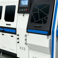 Machine de découpe CNC sans queue en aluminium 3 axes haute précision pour le sciage de tubes et profilés en cuivre à 90 degrés