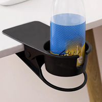 Clip porte-gobelet pour table de bureau à domicile, clip géant pour boissons, soda, café, tasse, soucoupe, design de clip