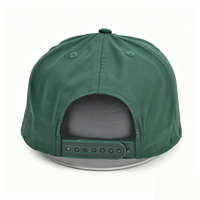 Individuelles Logo Baumwoll-Snapback-Cap 5-Panel Stickerei Flacher Schirm Unstrukturiert Stylisch Lässig für Outdoor-Nutzung