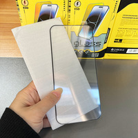 Offre Spéciale : Protection d'écran pour iPhone 17, Verre Trempé Oleophobe et Imperméable, Sans Colle, Bords Nettoyables, 10 Pièces/Boîte