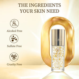 Sérum de taches sombres de ginseng d'or 24 carats de marque privée huile essentielle de racine de ginseng resserrer l'hydratation anti-âge avec du polypeptide - Product Image 2