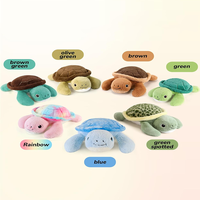 Peluche géante lestée tortue Jaimitoys | Coussin en peluche doux pour enfants, pour câliner et se réconforter, fabricant OEM/ODM