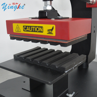 Nouvelle presse à chaud semi-automatique Yinghe multicolore à 6 stations pour stylos avec plaque de transfert thermique, garantie 1 an