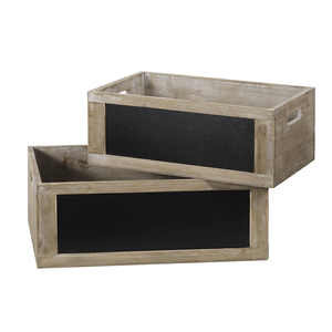 Varios tipos <span class=keywords><strong>de</strong></span> cajas <span class=keywords><strong>de</strong></span> almacenamiento <span class=keywords><strong>de</strong></span> <span class=keywords><strong>madera</strong></span> con pizarras pueden ser DIY, con <span class=keywords><strong>troncos</strong></span> naturales y estilos retro rurales - Product Image 3
