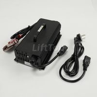 Chargeur de batterie au lithium 48V 10A pour transpalette électrique avec prise SBS75X marron AIMB200-741000-000