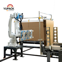 Érecteur de cartons automatique 6 axes vertical, compatible avec les magazines, cartons de tailles variées, canettes, barils, et emballages métalliques en feuille