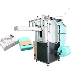 Factory Price Automatic Trash Bin Refill Bags Folding Machine Baby Diaper Pail Refill Bags Packaging And Folding Machine