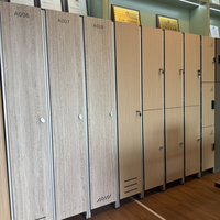 Panneau compact HPL résistant à l'eau pour casiers d'école, vestiaires de gymnase et mobilier de salle de change