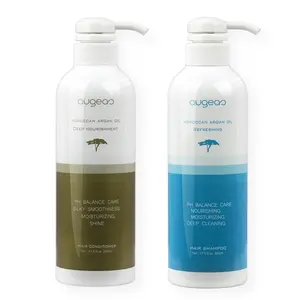 500ml Verpackung Haar Shampoo und Conditioner Set Lager waren Natürliche Bio Private Label Argan Haar Shampoo und Conditioner