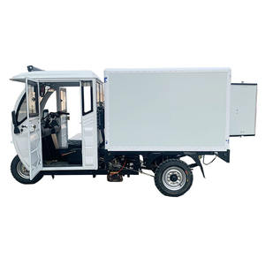 Chargeur de cargaison à trois <span class=keywords><strong>roues</strong></span> à chargement lourd et robuste <span class=keywords><strong>2022</strong></span> Tricycle de cargaison d'essence express Tricycle électrique fermé à essence - Product Image 4