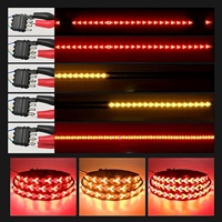Barre lumineuse LED dynamique séquentielle pour hayon de camionnette 12V – Feu arrière, clignotant, feu de freinage et feu de recul