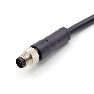 M8 3 4 5 6 8针插头1米聚氯乙烯电缆打开YF8U13-C60VA1M2A13传感器跳线电缆 - Product Image 4