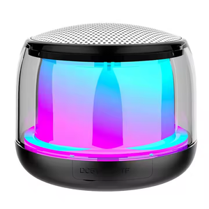 Bán Buôn 3D Stereo TF Thẻ MP3 Người Chơi Trẻ Em Của RGB Môi Trường Xung Quanh Ánh Sáng Loa Không Dây Cho Xe Âm Nhạc & Quà Tặng - Product Image 1