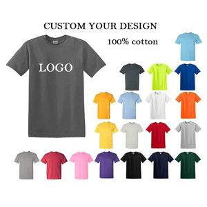 Summer Casual Short-Sleeved T-Shirts Custom Logo Embroidery Print Personalized <strong>Design</strong> <strong>Tops</strong> Men's T-Shirts - Product Image 3