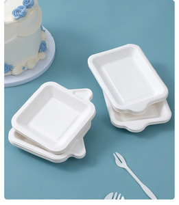 Assiettes <span class=keywords><strong>en</strong></span> papier biodégradables personnalisées et mignonnes pour gâteaux, fêtes, pique-niques et barbecues - Product Image 3